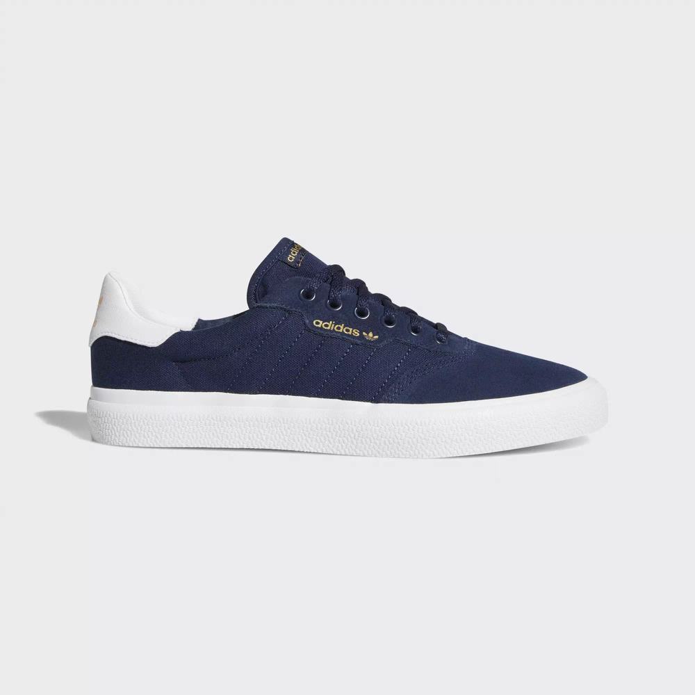 Adidas 3MC Vulc Tenis Azules Para Mujer (MX-48622)